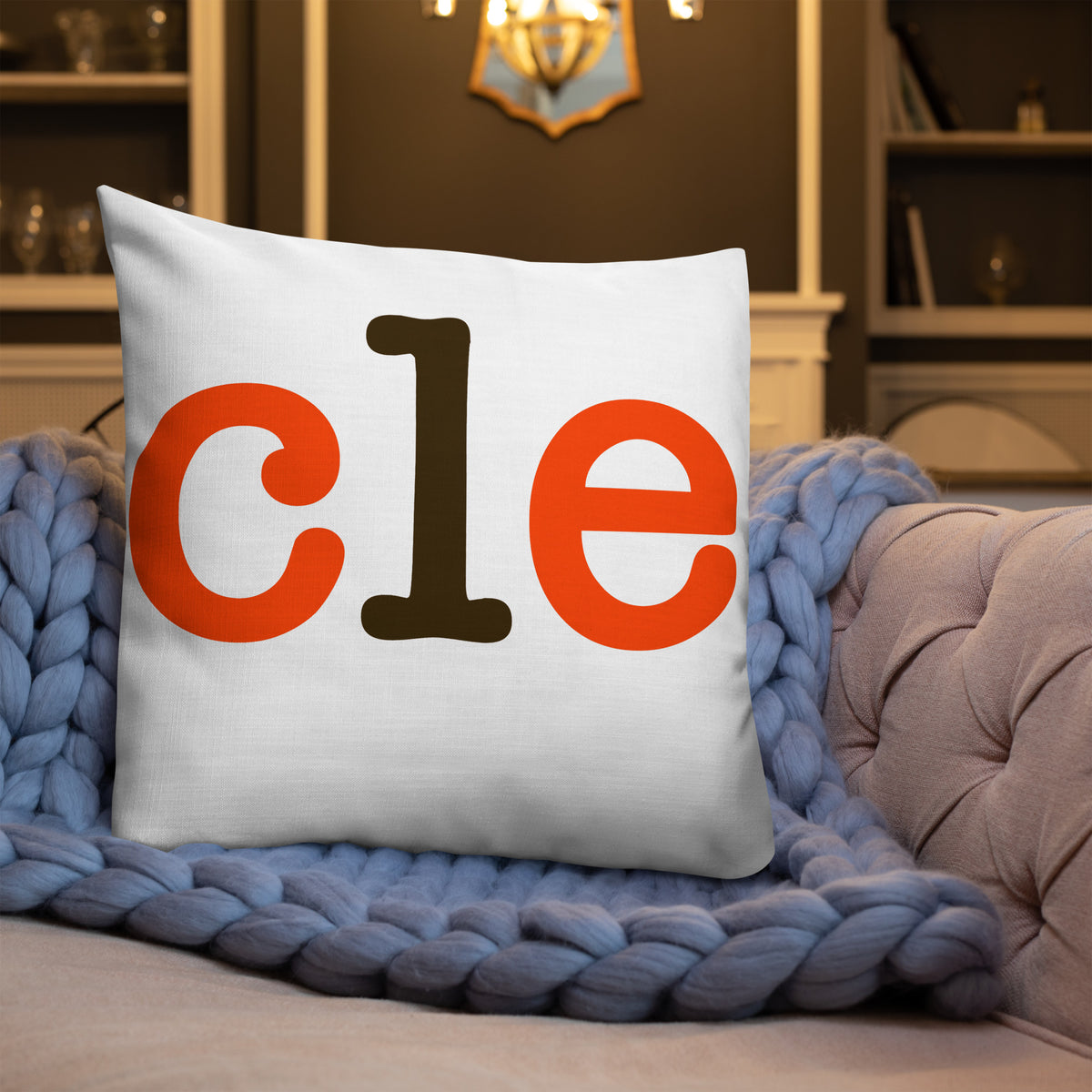 Cleveland Browns Football Stadium & City Pillows