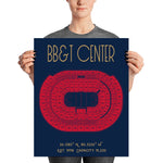 Florida Panthers BB&T Center Stadium Poster Print - Stadium Prints