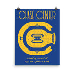 Golden State Warriors Oracle Arena Stadium Poster Print - Stadium Prints