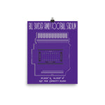 Kansas State Bill Snyder Family Football Stadium Poster Print - Stadium Prints