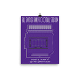 Kansas State Bill Snyder Family Football Stadium Poster Print - Stadium Prints