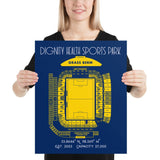 LA Galaxy Dignity Health Sports Complex Stadium Print - Stadium Prints