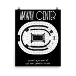 Orlando Magic Amway Center Stadium Poster Print - Stadium Prints