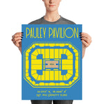 UCLA Basketball Pauley Pavilion Poster - Stadium Prints