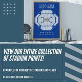 Los Angeles Anaheim Angels Stadium Poster Print - Stadium Prints