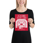 Nebraska Volleyball Bob Devaney Sports Center - Stadium Prints