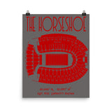 Ohio State Buckeyes Football The Horseshoe Stadium Poster Print - Stadium Prints