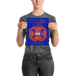 University of Florida Basketball O'Connell Center Poster - Stadium Prints