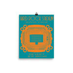 Miami Dolphins Hard Rock Stadium Poster Print - Stadium Prints