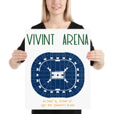 Utah Jazz Vivint Arena - Stadium Prints