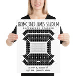 Tampa Bay Buccaneers Stadium Poster - Stadium Prints