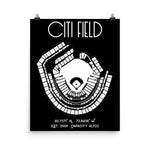 New York Mets Citi Field Stadium Poster Print - Stadium Prints
