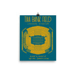 Jacksonville Jaguars TIAA Bank Field Stadium Poster - Stadium Prints