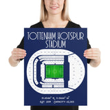 Tottenham Hotspur Stadium Poster Print - Stadium Prints