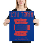 Louisiana Tech Football Joe Aillet Stadium - Stadium Prints