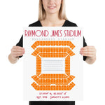 Tampa Bay Buccaneers Stadium Poster - Stadium Prints