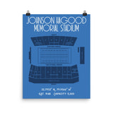 Citadel Bulldogs Football Johnson Hagood Memorial Stadium - Stadium Prints