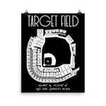 Minnesota Twins Target Field Stadium Poster Pring - Stadium Prints