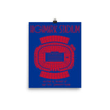 Buffalo Bills Highmark Stadium Poster Print - Stadium Prints