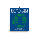 Florida Golf Coast University Alico Arena Poster Print - Stadium Prints