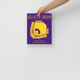 LSU Alex Box Baseball Stadium Poster Print | Louisiana State University - Stadium Prints