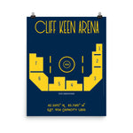 Michigan Wrestling Cliff Keen Arena - Stadium Prints