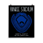 New York Yankees Stadium Poster Print - Stadium Prints