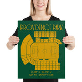 Portland Timbers Providence Park Soccer Stadium Print - Stadium Prints