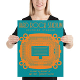 Miami Dolphins Hard Rock Stadium Poster Print - Stadium Prints