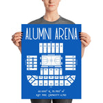 Buffalo Basketball Alumni Arena Stadium Poster Print - Stadium Prints