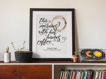 Johnny Cash This Morning With Her Having Coffee Poster - Stadium Prints