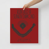 Stanford Baseball Klein Field At Sunken Diamond Stadium Poster Print - Stadium Prints