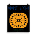 Utah Jazz Vivint Arena - Stadium Prints