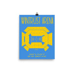 Chicago Sky Wintrust Arena Stadium Poster Print - Stadium Prints