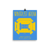 Chicago Sky Wintrust Arena Stadium Poster Print - Stadium Prints