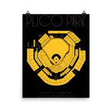 San Diego Padres Petco Park Stadium Poster Print - Stadium Prints