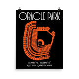 San Francisco Giants Oracle Park Poster - Stadium Prints