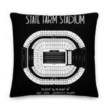 Arizona Cardinals Football Stadium & City Pillows - Stadium Prints