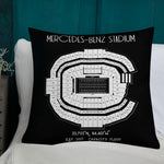 Atlanta Falcons Football Stadium & City Pillows - Stadium Prints
