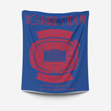 Pro Football Stadium Fleece Blankets - Stadium Prints