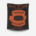 Pro Football Stadium Fleece Blankets - Stadium Prints