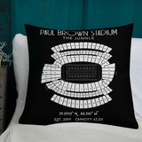 Cincinnati Bengals Football Stadium & City Pillows - Stadium Prints