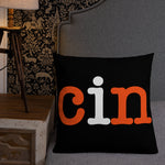 Cincinnati Bengals Football Stadium & City Pillows - Stadium Prints