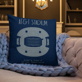 Dallas Cowboys Football Stadium & City Pillows - Stadium Prints