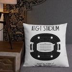 Dallas Cowboys Football Stadium & City Pillows - Stadium Prints