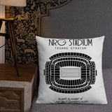 Houston Texans Football Stadium & City Pillows - Stadium Prints