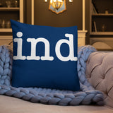 Indianapolis Colts Football Stadium & City Pillows - Stadium Prints