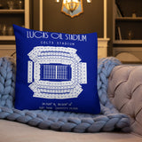 Indianapolis Colts Football Stadium & City Pillows - Stadium Prints