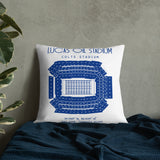 Indianapolis Colts Football Stadium & City Pillows - Stadium Prints