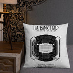 Jacksonville Jaguars Football Stadium & City Pillows - Stadium Prints